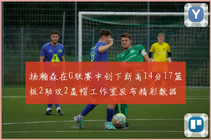 杨瀚森在G联赛中创下新高14分17篮板2助攻2盖帽工作室发布精彩数据海报